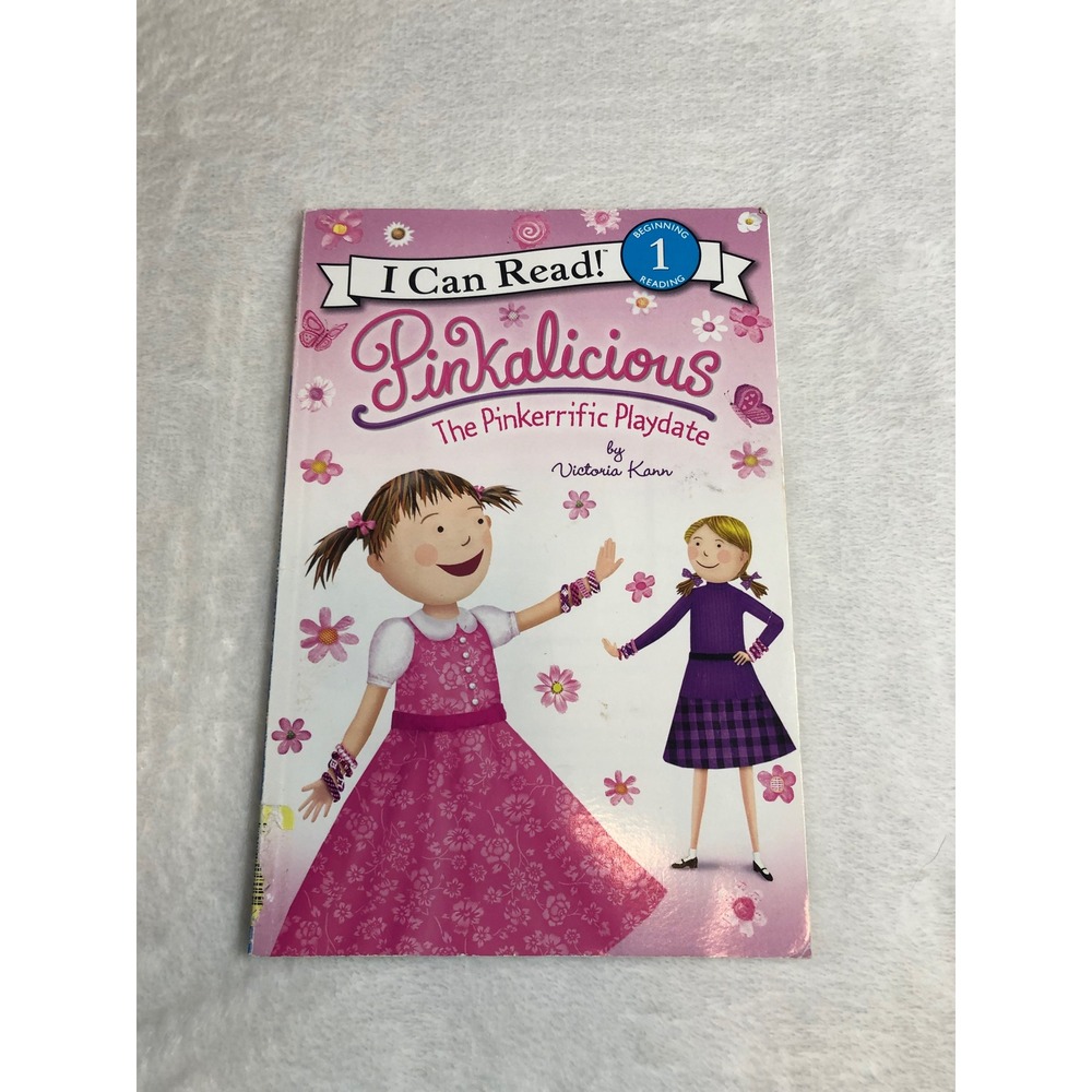 Pinkalicious The Pinkerrific Playdate Childrens Book Pink Victoria Kann Level 1